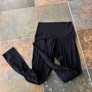 Black High-Waisted Leggings